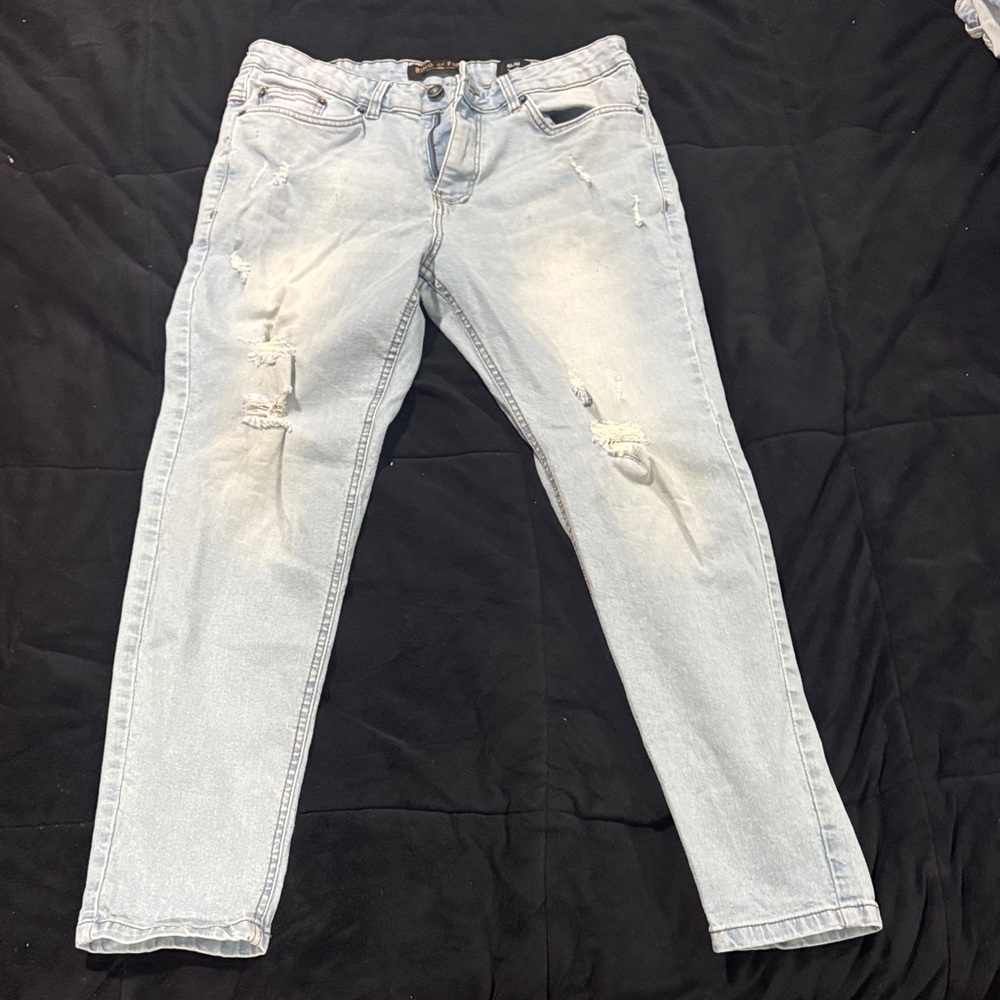 Ring of Fire Light Blue Slim Jeans